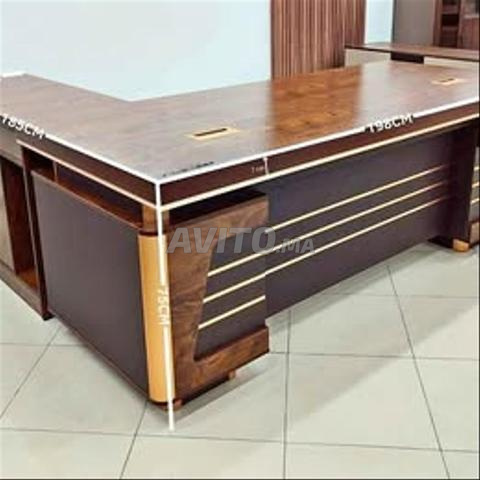 Bureau avec retour et caisson en bon prix - 2