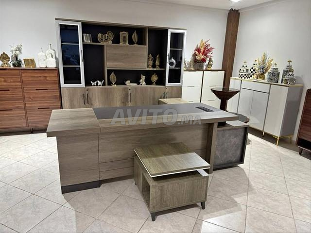 Bureau avec retour et caisson - 2