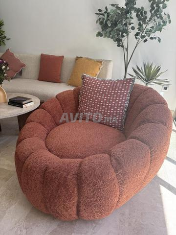 2 fauteuils terra cotta - 2