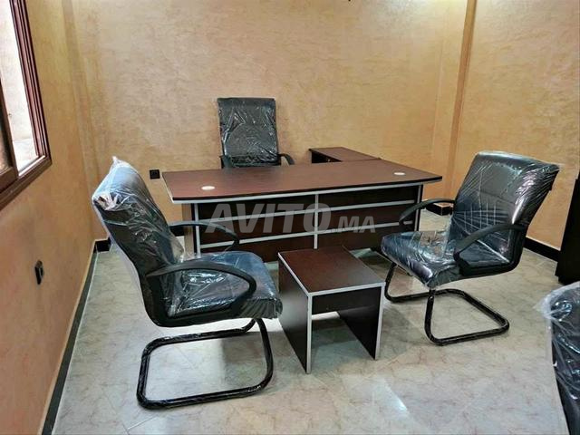 Bureau avec retour et caisson en bon prix - 2
