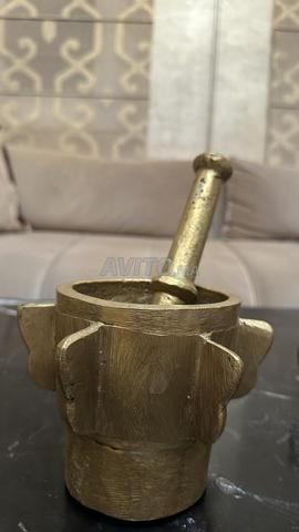 Mortier ancien en cuivre - 2