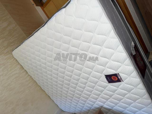 Lit avec rangement et matelas médical 2 faces - 2