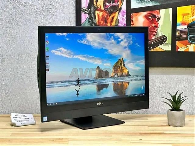 كمبيوتر مكتبي متكامل ديل i5 الجيل السادس رام 8 قرص SSD