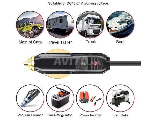 Starlink Mini câble 3 allume-cigare 12 V-48 V - 2