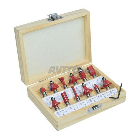 ديفونسوز راوتر 1600 واط مع علبة 12 قطعة - 2