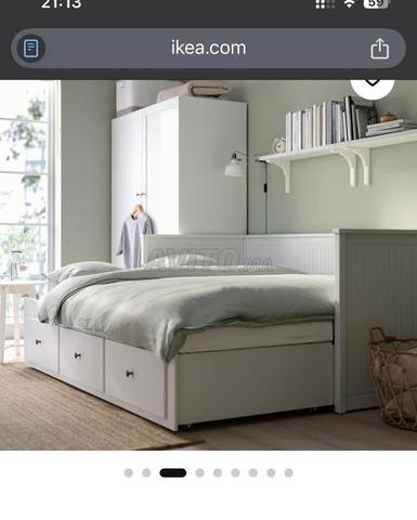 Lit et matelas Ikea en très bon état - 2