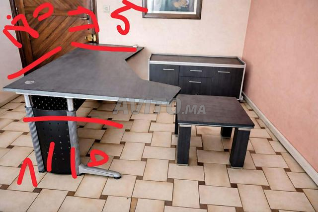 Bureau rangement et table basse en très bon état - 2