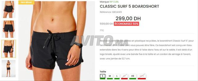 شورت سباحة نسائي للبنات، RIP CURL نسائي - 2