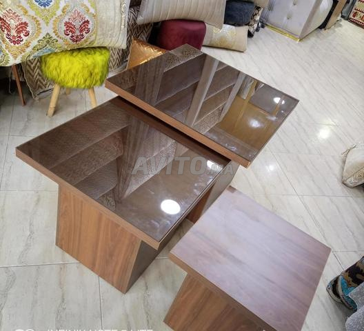 طاولة ثلاثية عصرية وفاخرة - 2