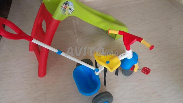 دراجة وزحليقة بحالة جيدة جداً - 2