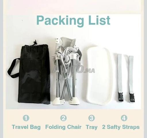 كرسي أطفال قابل للطي