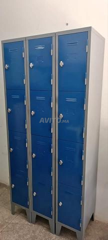vestiaire métallique casier monobloc/khizana - 2