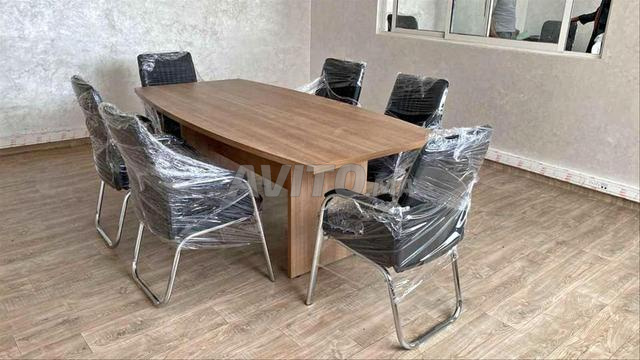 🎯 Pack Salle de réunion (طاولة كراسي) - 2