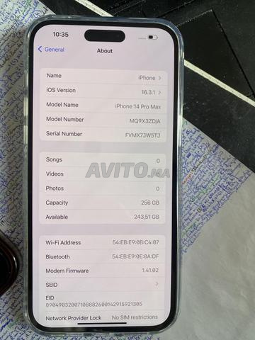 iPhone 15 Pro 256 Go