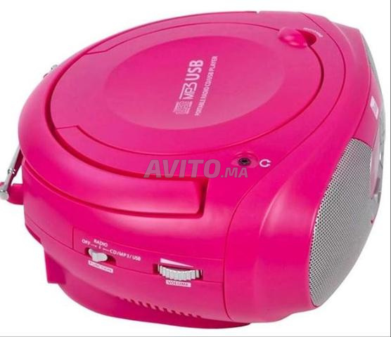 Mini chaîne stéréo portable Radio lecteur CD / USB