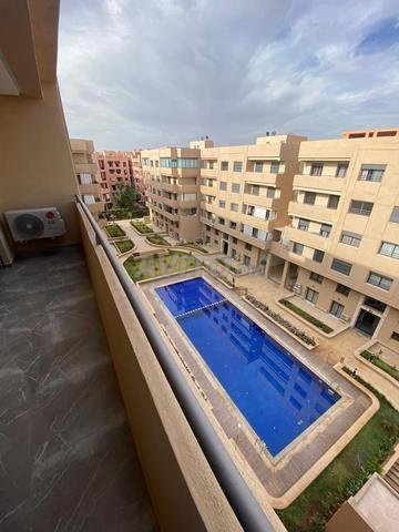 شقة بغرفتين مفروشة مع مسبح بالميراي