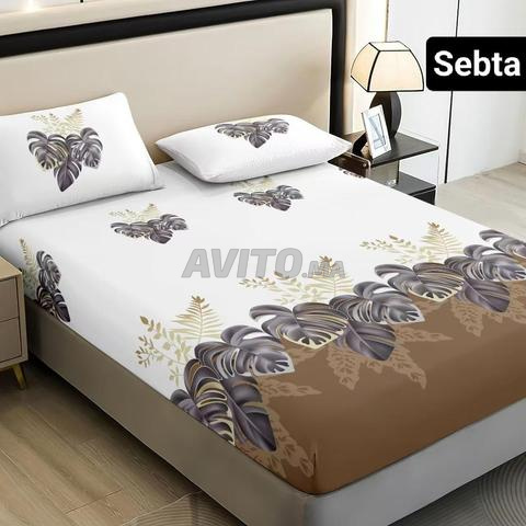 ✨ Housse de couette élégante avec élastique... Confort et style à prix abordable ✨