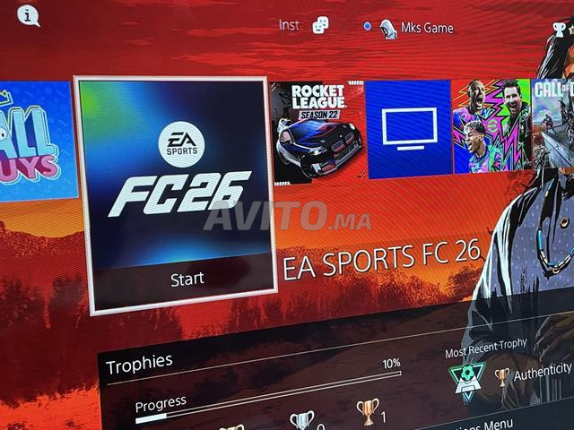 بلاي ستيشن 4 سليم أونلاين/fc26 أصلية - 2
