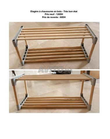 Étagère à Chaussures en bois
