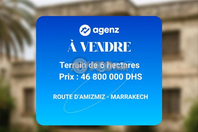 MRK-6HA-46800000 - Terrain à vendre à Route d'...