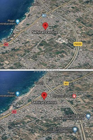 Terrain R 3 Skhirat centre 203m² - 2