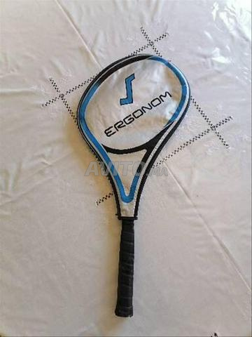 مضرب تنس SNAUWAERT عتيق مع حقيبة - 2