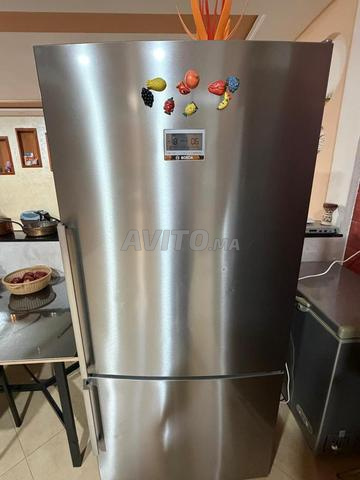 ثلاجة BOSCH ستانلس ستيل – حالة ممتازة - 2