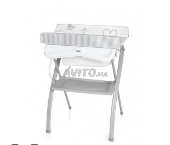 طاولة تغيير الحفاضات مع حوض استحمام - 2