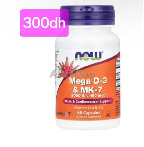 🚨 Paiement à la livraison Mega D-3 & MK-7 (Now Foods) - 2