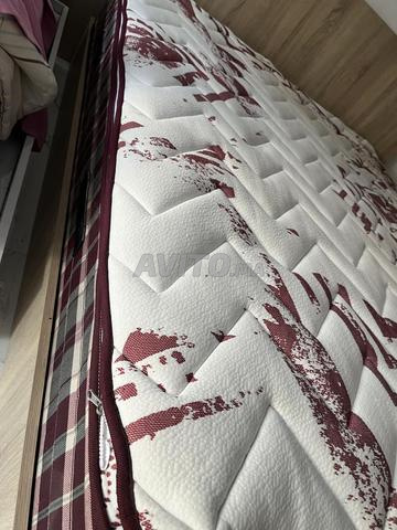 lit matelas plus bois - 2