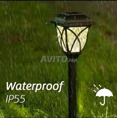 مصابيح شمسية خارجية للحديقة عدد 6 مقاومة للماء - 2