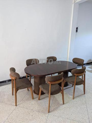 Table à manger turque avec 6 chaises - 2