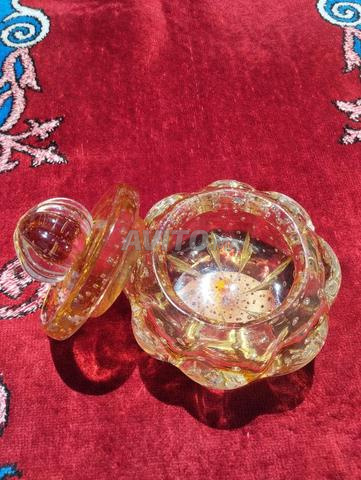 علبة مكسرات من زجاج المورانو الإيطالي - 2