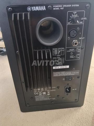 Enceinte studio Yamaha HS7 avec câble XLR - jack - 2