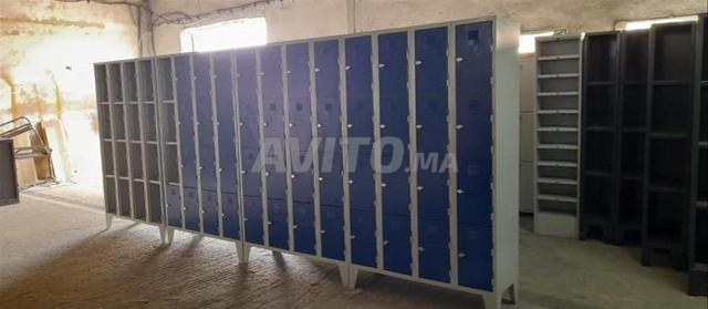 Vestiaire métallique/casier/armoire/banquette/lit - 2