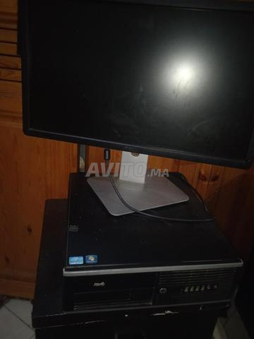 كمبيوتر HP وشاشة Dell - 2