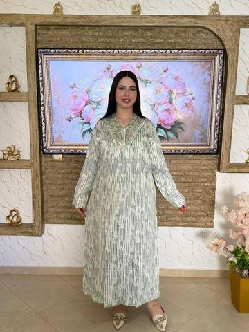 Mkhawar fil de satin à 210 dirhams - 2