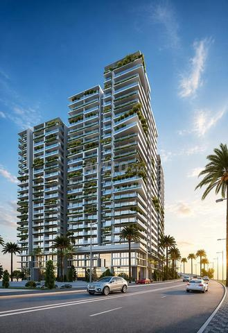 شقة 57 م² – الطابق السادس – برج ثلاثي