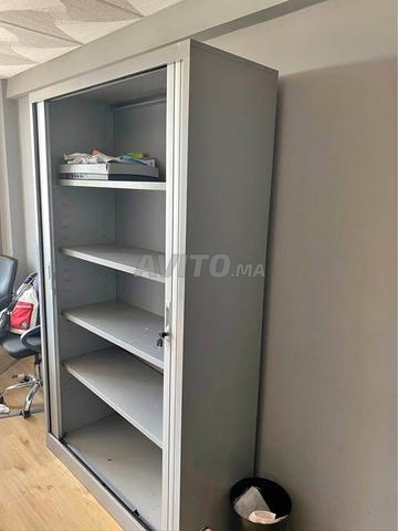 Armoire métallique à porte rideau / vestiaire - 2