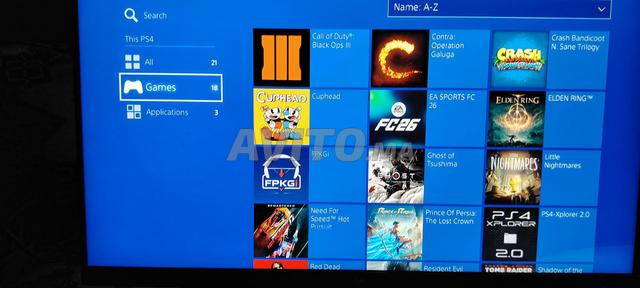 Playstation 4 slim flashée - 2