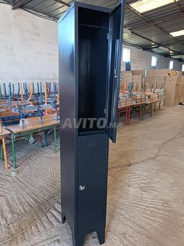 Casier métallique 2 portes vestiaire professionnel - 2