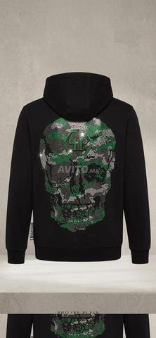 PHILIPP PLEIN Hoodies جديدة ونقية جداً مقاس M - 2