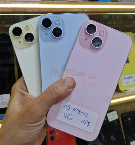 IPHONE 15 128G 89 100 OCCASION NOIR