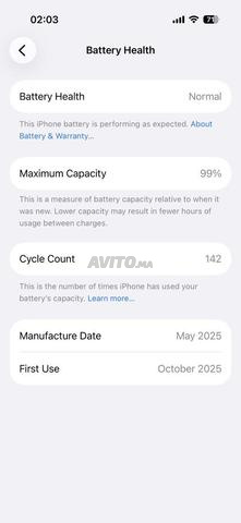 iPhone 16 Pro 128Go 99%🔋
