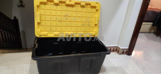 Boîtes de rangement robustes - couvercle hermétique - 2