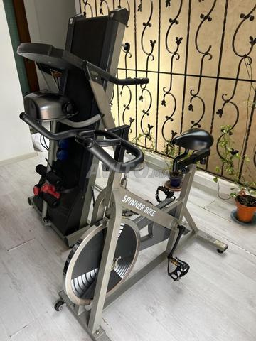 معدات كارديو دراجة سبينينج وجهاز مشي - 2
