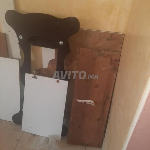 Portes placards cuisine bois MDF et bois non peint et bois MDF - 2