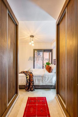 Duplex de luxe à louer au cœur de Guéliz piscine