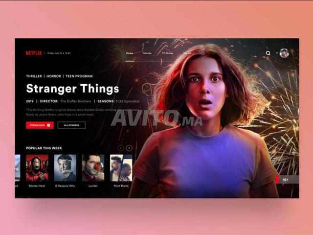 📺 Abonnement Netflix Premium – 4K Ultra HD