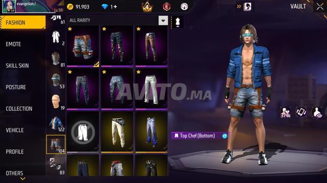 Compte Free Fire‼️ COMPTE FREE FIRE - 2